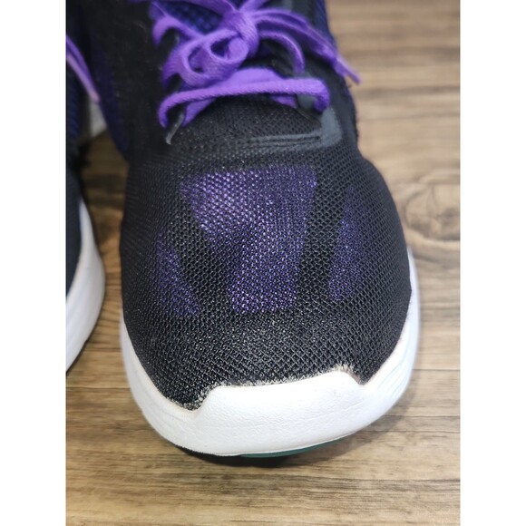 Nike Women's Revolution 3 Running Shoes. Black/Purple; Size US 11 - Picture 12 of 16